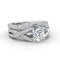 1.16ct Brilliant Cut Diamond Gold Bridal Set - 02CG17